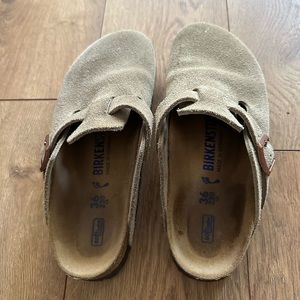 Taupe Boston Birkenstock